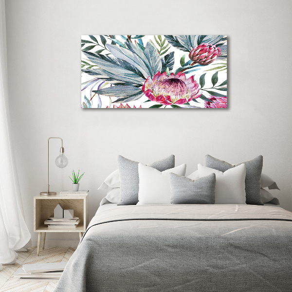 Acrylbild Fotodruck Protea