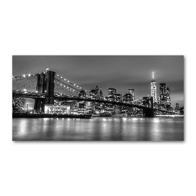 Acrylbild Fotodruck Brooklyn Bridge