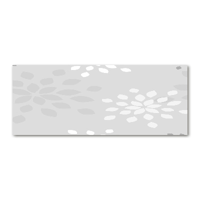 Acrylbild Fotodruck Blumenmuster