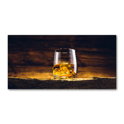 Acrylbild Fotodruck Bourbon im Glas