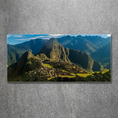 Acrylglas-Druck Ruinen von Machu Picchu