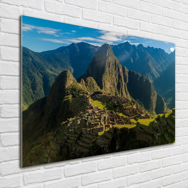 Acrylglas-Druck Ruinen von Machu Picchu