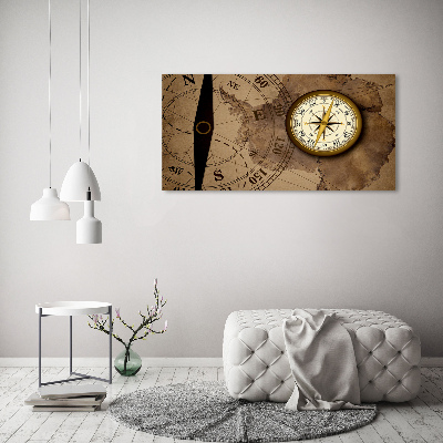 Acrylglas-Druck Kompass