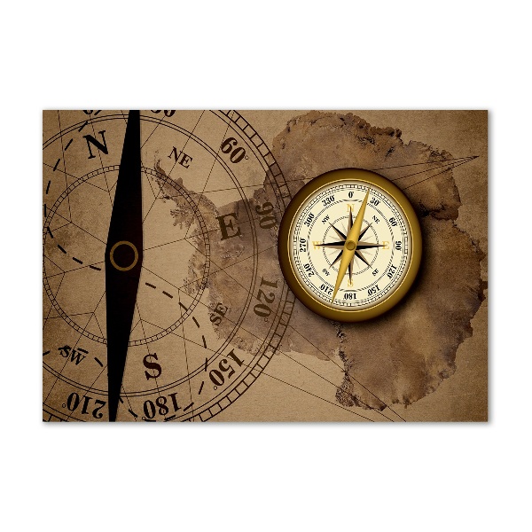 Acrylglas-Druck Kompass
