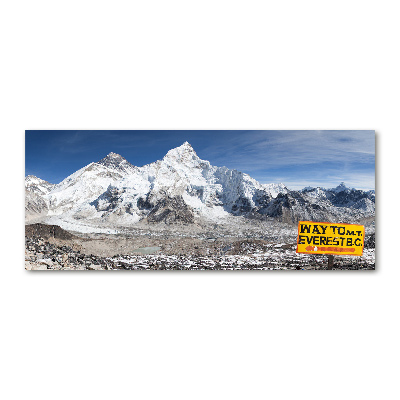 Acrylbild Fotodruck Mount Everest