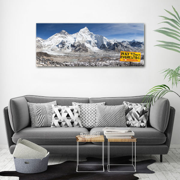 Acrylbild Fotodruck Mount Everest