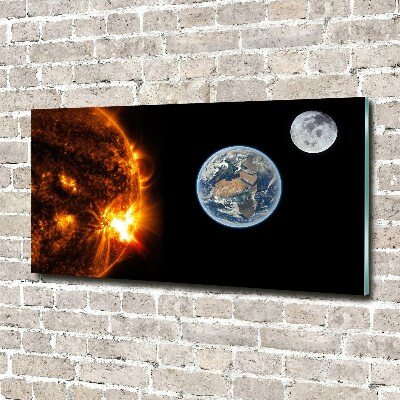 Bild auf Acrylglas Sonnensystem