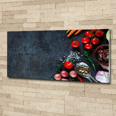 Bild auf Acrylglas Zutaten