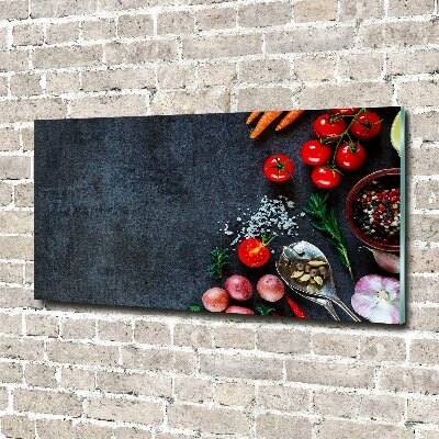 Bild auf Acrylglas Zutaten