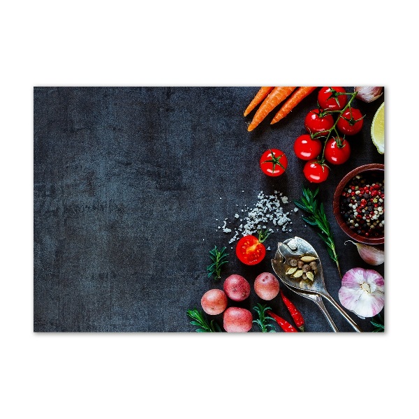 Bild auf Acrylglas Zutaten