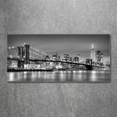 Acrylglas-Druck Brooklyn Bridge