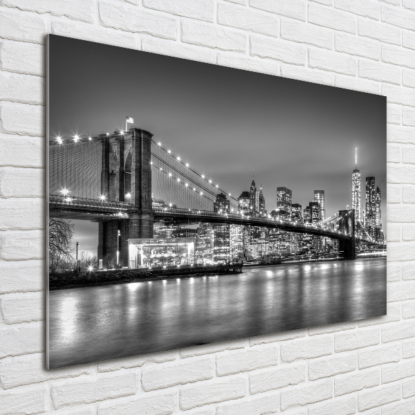 Acrylglas-Druck Brooklyn Bridge