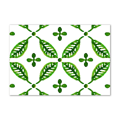 Foto auf Acryl Grüne Blätter