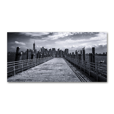 Bild auf Acrylglas New Yorker Panorama