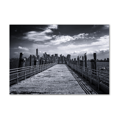 Bild auf Acrylglas New Yorker Panorama