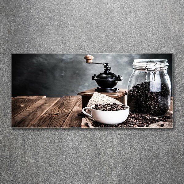 Foto auf Acryl Kaffeemühle