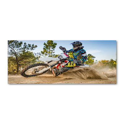 Acrylglas-Druck Moto-Cross