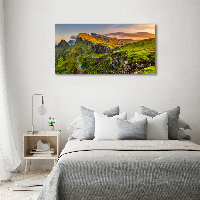 Foto auf Acryl Schottisches Hochland