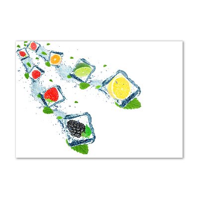 Bild auf Acrylglas Fruchtwürfel