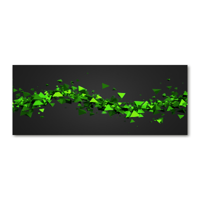 Bild auf Acrylglas Geometrische Welle