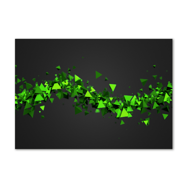 Bild auf Acrylglas Geometrische Welle