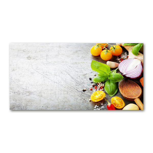 Acrylglas-Druck Gemüse