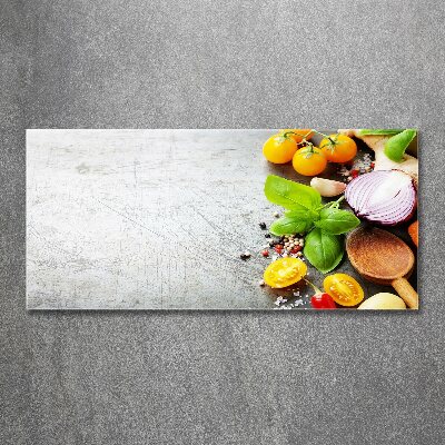 Acrylglas-Druck Gemüse