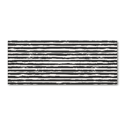 Acrylbild Fotodruck Schwarz-weiße Streifen