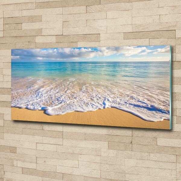 Bild auf Acrylglas Hawaiianischer Strand