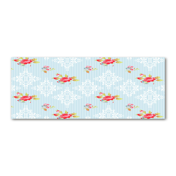 Acrylglas-Druck Rosen und Schmuck