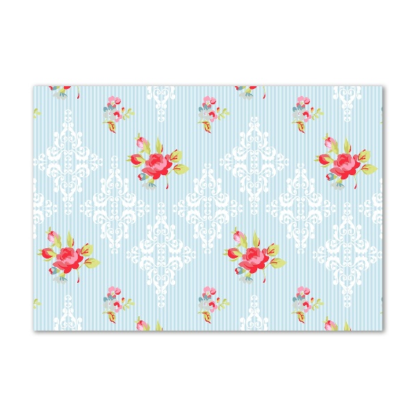 Acrylglas-Druck Rosen und Schmuck