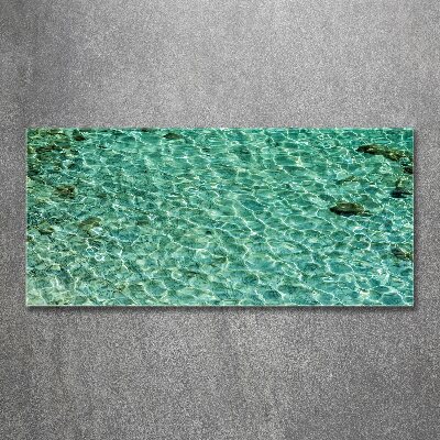 Acrylbild Fotodruck Klares Wasser