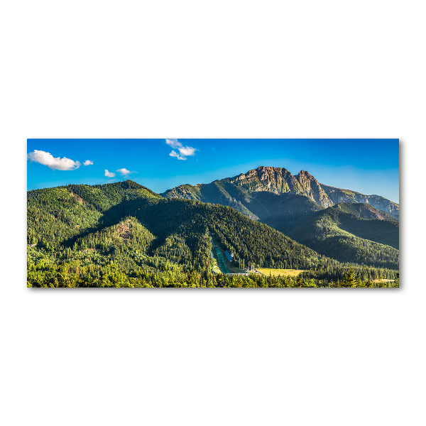 Bild auf Acrylglas Panorama der Tatra-Berge