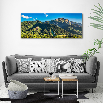 Bild auf Acrylglas Panorama der Tatra-Berge