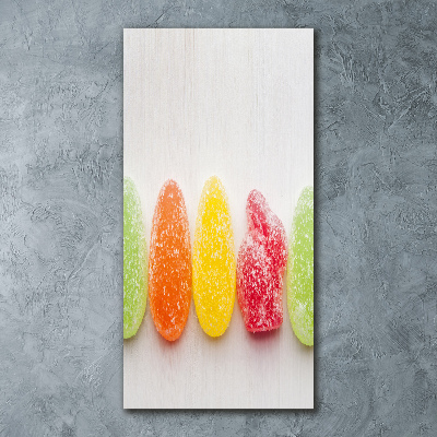 Plexiglasbilder vertikal Bunte Geleebohnen