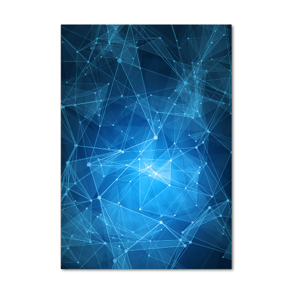 Modernes Acrylbild vertikal Konstellation