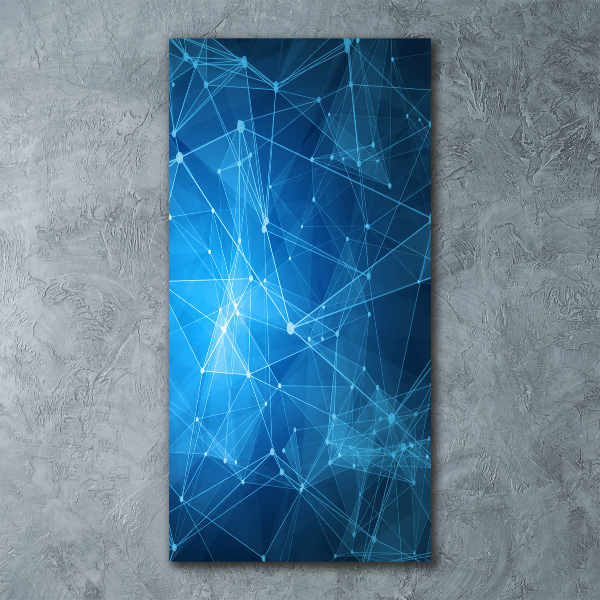 Modernes Acrylbild vertikal Konstellation