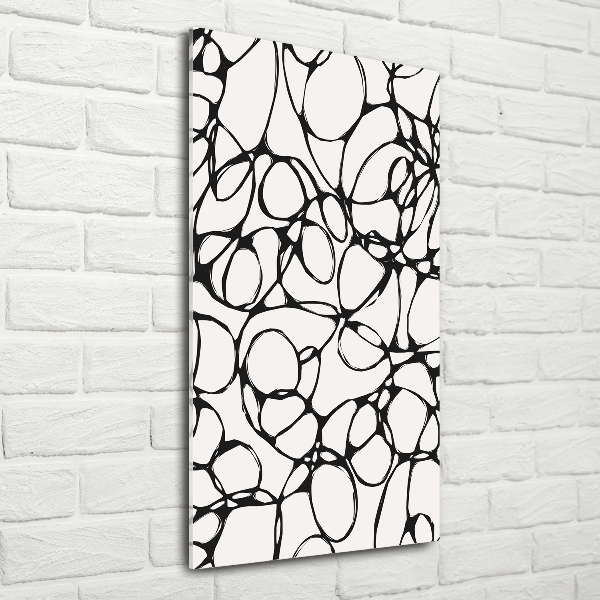 Bild auf Acrylglas vertikal Chaotische Kreise