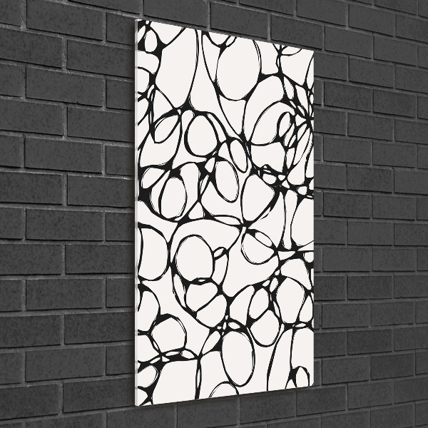 Bild auf Acrylglas vertikal Chaotische Kreise