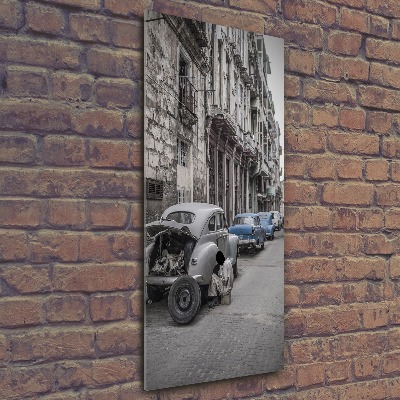 Bild auf Acrylglas vertikal Havanna