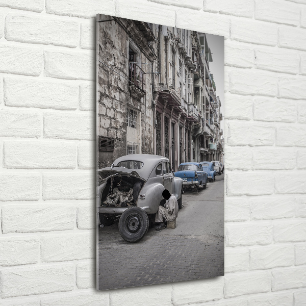 Bild auf Acrylglas vertikal Havanna