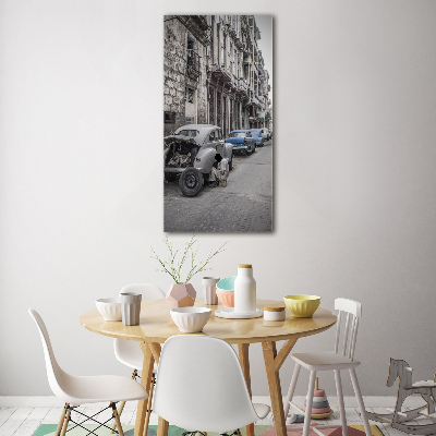 Bild auf Acrylglas vertikal Havanna