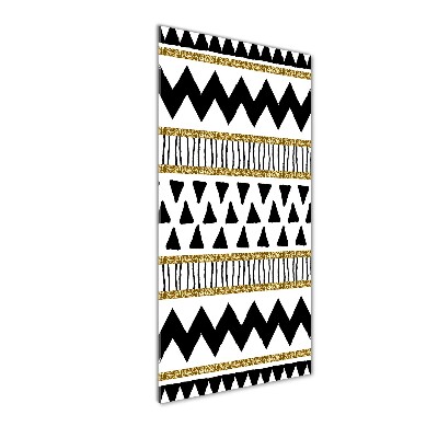 Modernes Acrylbild vertikal Ethnische Zugehörigkeit