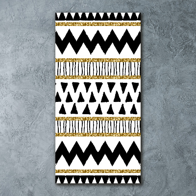 Modernes Acrylbild vertikal Ethnische Zugehörigkeit