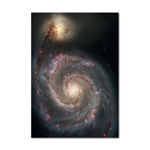 Acrylbild vertikal Nebel