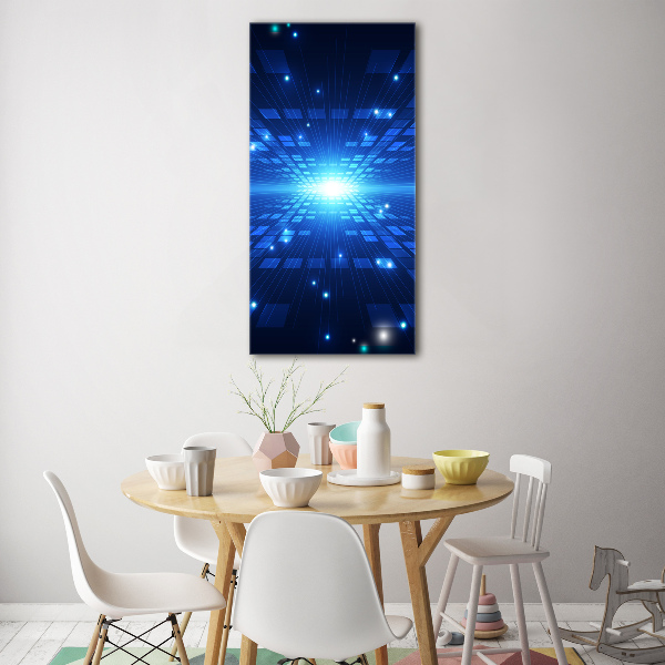 Bild auf Acrylglas vertikal 3D-Hintergrund