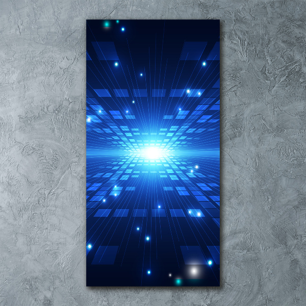 Bild auf Acrylglas vertikal 3D-Hintergrund