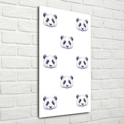 Plexiglasbilder vertikal Pandas