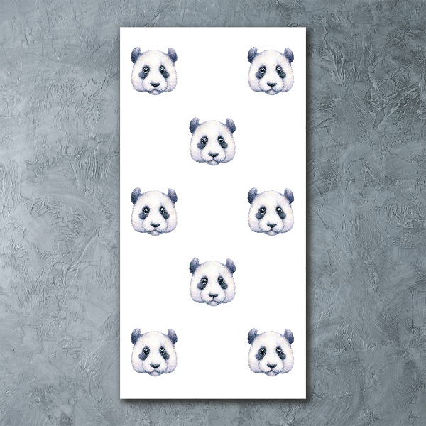 Plexiglasbilder vertikal Pandas