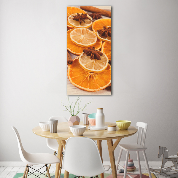 Bild auf Acrylglas vertikal Der Duft von Weihnachten